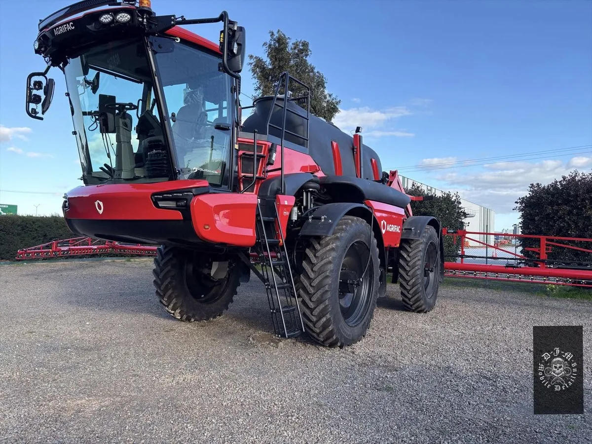 Agrifac sprayer detailed for a Central Victorian farm by DJM Detailing
